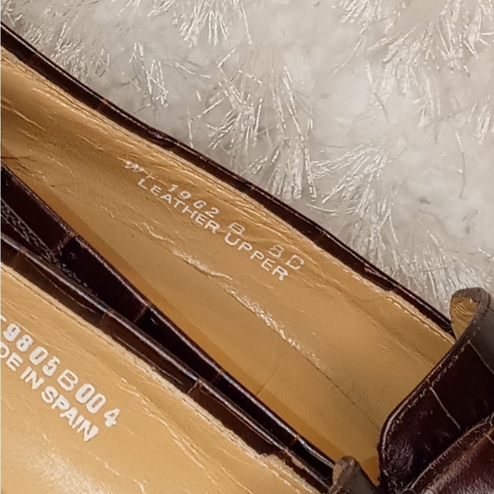 RL collection cocodrile embossed vintage leather loafers‌‌‌‌‌‌‌‌‌‌‌‌‌‌‌‌…‌‌‌‌‌‌‌ - Picture 4 of 11